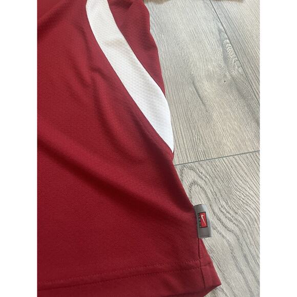 Vintage Nike Team Oklahoma Sooners Maroon Polo Shirt Men's Medium - Picture 5 of 5